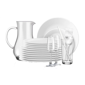  Dishes and kitchen utensils